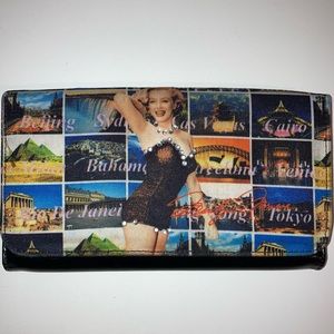 RARE Marilyn Monroe Vintage Y2K Wallet Clutch Limited Edition Retro Collectible